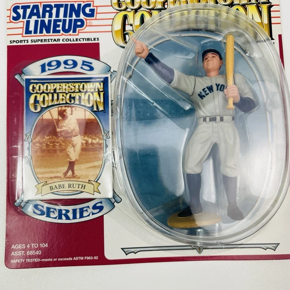 1995 Starting Lineup Babe Ruth Cooperstown Collection SLU Kenner Sports Figure 3